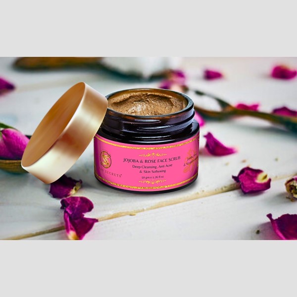 Jojoba & Rose Face Scrub